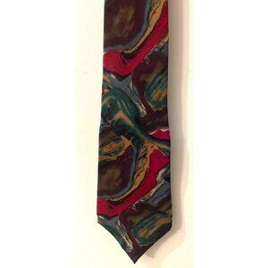 J Garcia  Grateful Dead 100% Silk Multi Colored Tie   # 2182